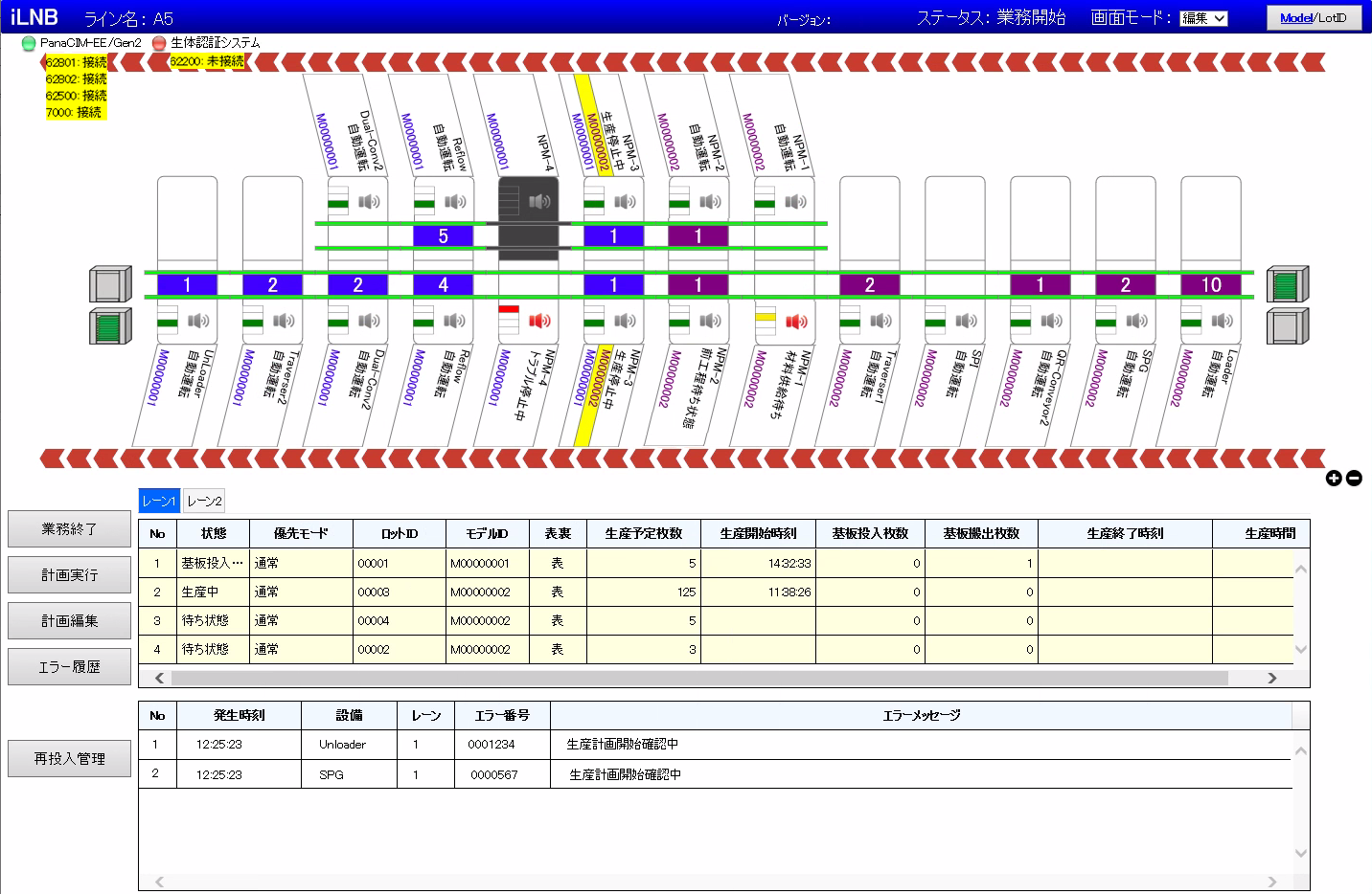 iLNBスクリーン画像