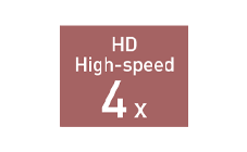 HDハイスピードモード4倍速 Icon