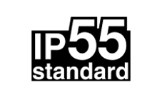 防塵性・防水性（IP55）