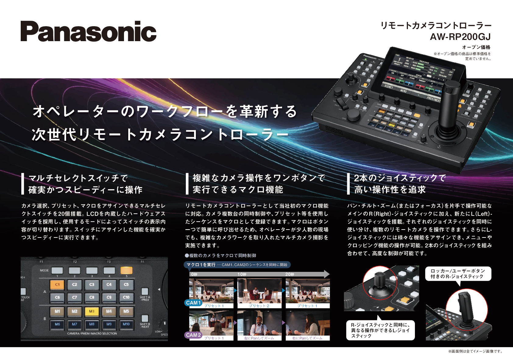 ダウンロード - AW-RP200GJ - リモートカメラシステム - 放送・業務用映像システム - パナソニック コネクト