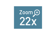 光学22倍ズーム